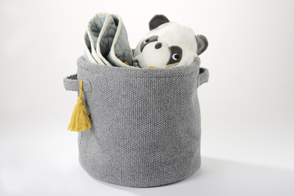 Kikadu Kosze na Akcesoria Panda 3 szt. | Pokój Dziecięcy