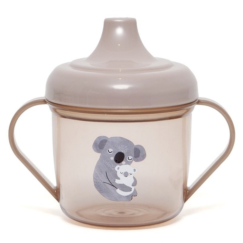 Petit Monkey Kubek Treningowy Koala Transparentny 190ml 6m+