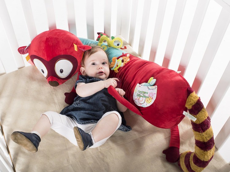 Lilliputiens Lemur Georges Poducha Wielofunkcyjna 95cm 0+