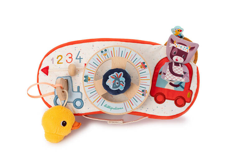 Lilliputiens Tablica Aktywizująca Farma Sensoryczna 10m+