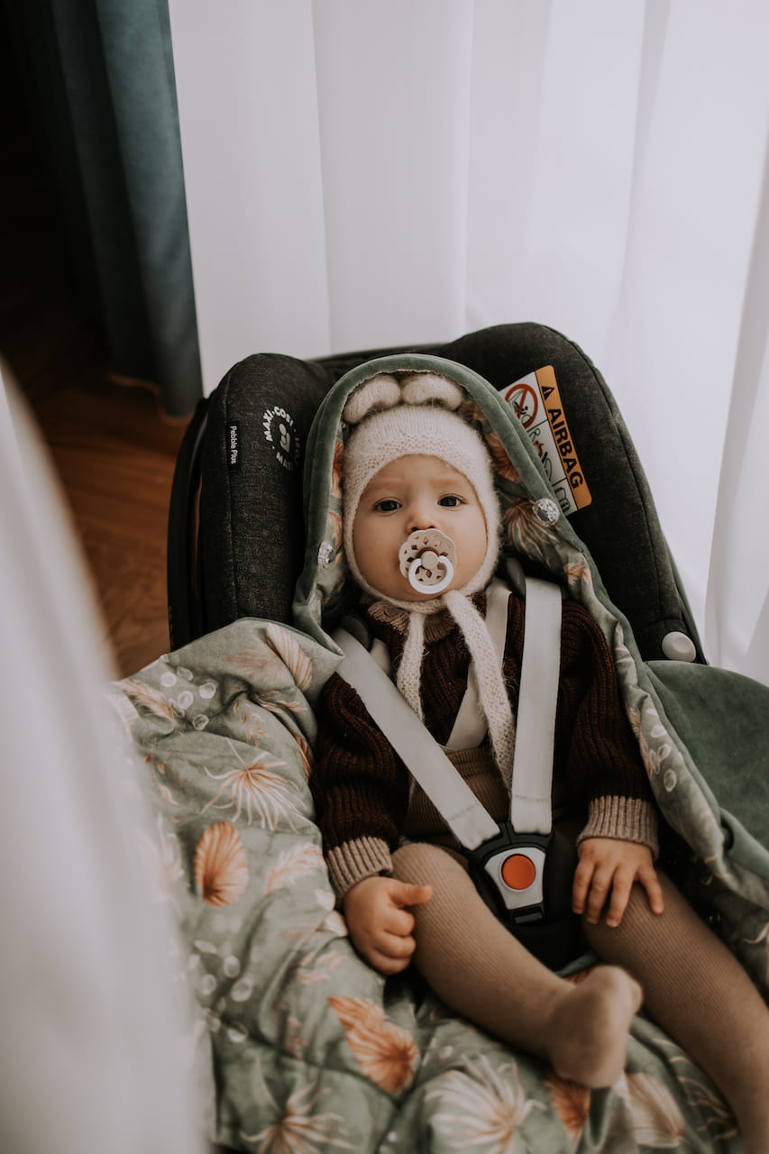 Sleepee Otulacz do fotelika Bohemian Green 0+