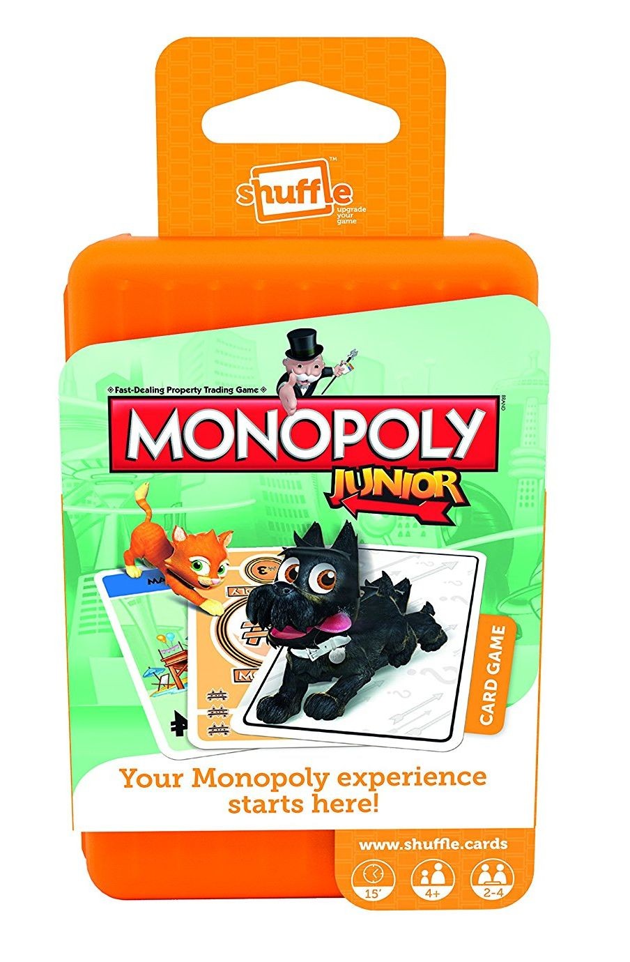 Gra Shuffle Monopoly Junior 6+ | Cartamundi
