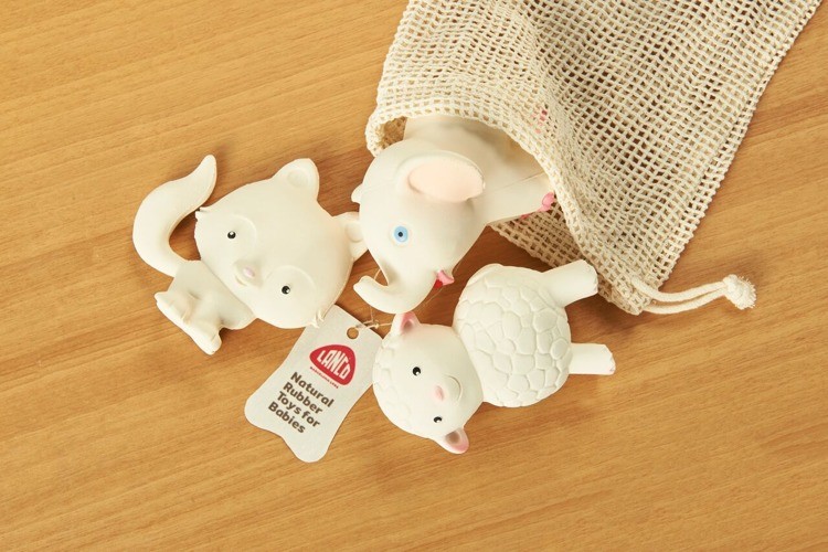 Lanco Gryzaki Zwierzątka 3 szt. od urodzenia