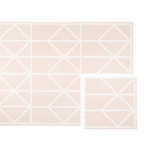 Toddlekind Mata Piankowa Puzzle Nordic Vintage Nude Pink 120x180cm