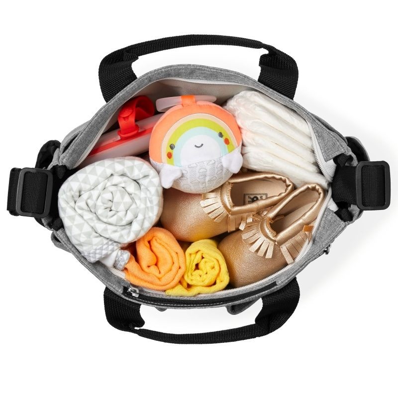 Skip hop, Torba Duo Signature Grey Melange