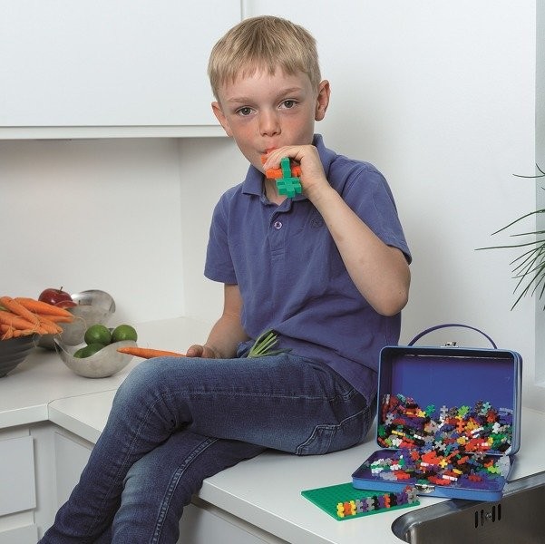 Plus-Plus Walizka Mini 400el. Basic + Neon 3+ Edukacyjne