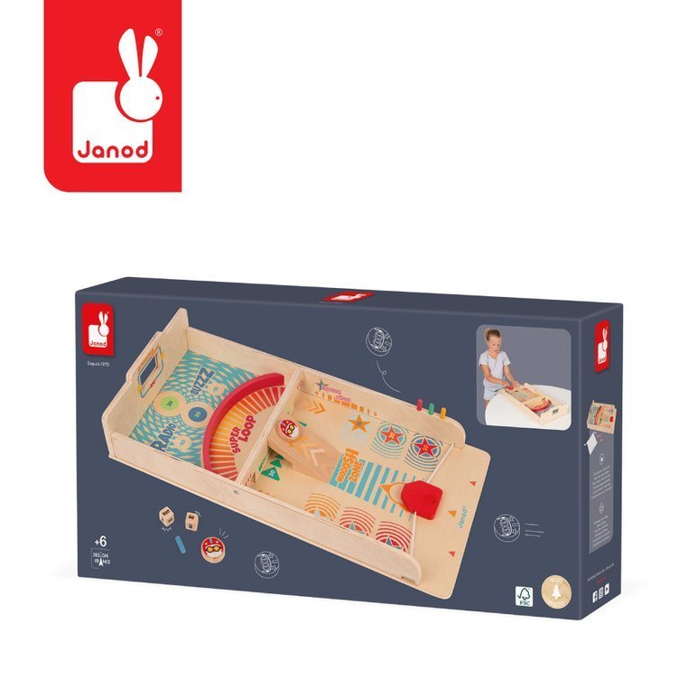 Janod Bilard holenderski Gra zręcznościowa 6+
