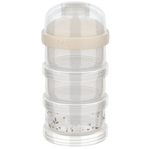 Mepal & Little Dutch Pojemniki na mleko Little Goose 3×120 ml