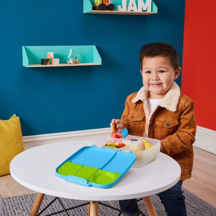 B.Box Duży lunchbox Ocean Breeze z uchwytem 2 l -  z wkładem chłodzącym 