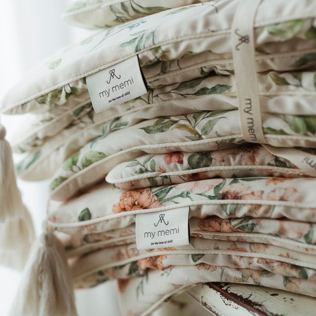 My Memi Pościel Bambusowa 75x95 z Wypełnieniem Bloom