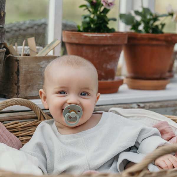 Bibs Smoczek uspokajający Cloud S, kauczuk Hevea