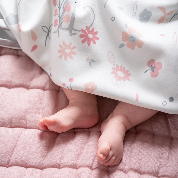 Snap the moment Foto-kocyk rosy white 0+