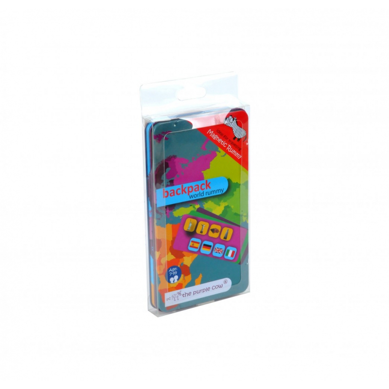 The Purple Cow Rummy Gra magnetyczna Backpack 6+