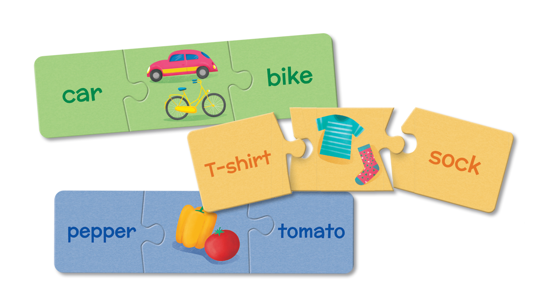 Edgard Układanki Malucha Angielski Pierwsze Słówka 1-3l