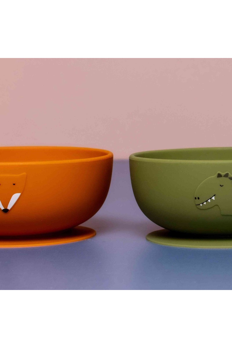 Trixie Baby Miseczka silikonowa z przyssawką - Pan Lis