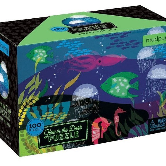 Mudpuppy Puzzle Świecące w Ciemności Pod Wodą 100el 5+