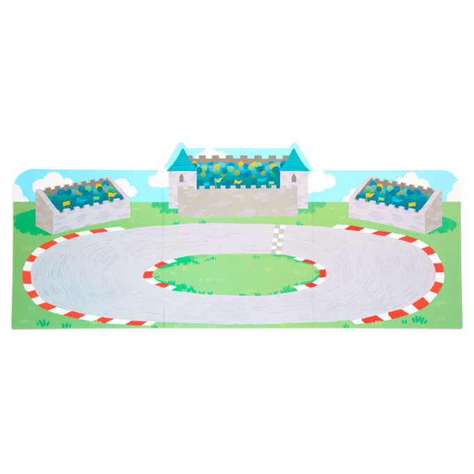 Ooly, Naklejki Wielorazowe Play Again - Wyścigi Smoków