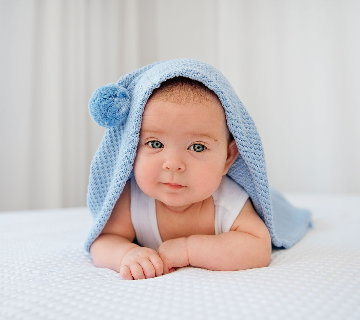 Lullalove Śpiworek-kocykowy błękitny Lullavorek 0-8 mies.