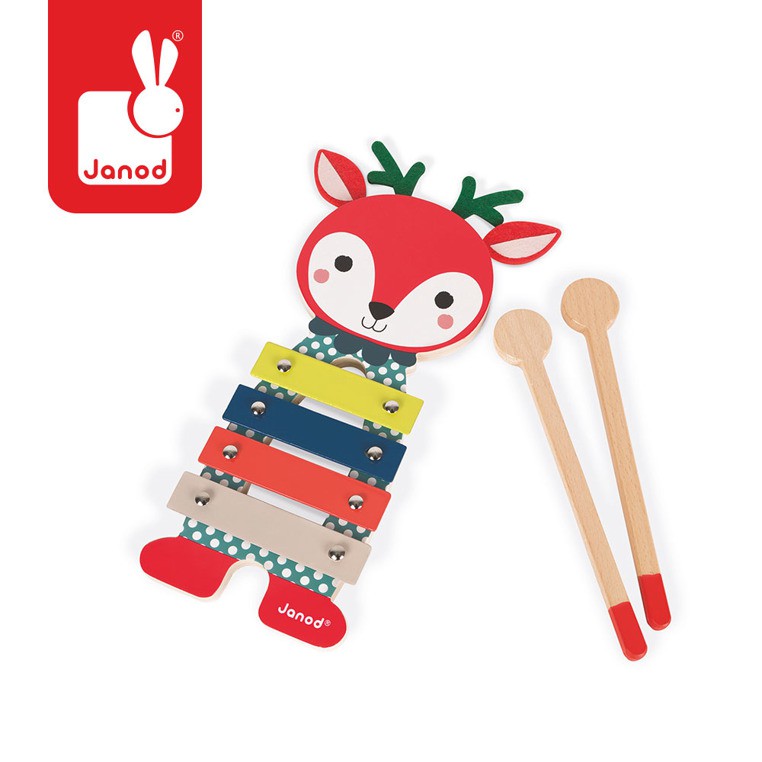 Janod Cymbałki Metalowe Baby Forest Sarenka 1+
