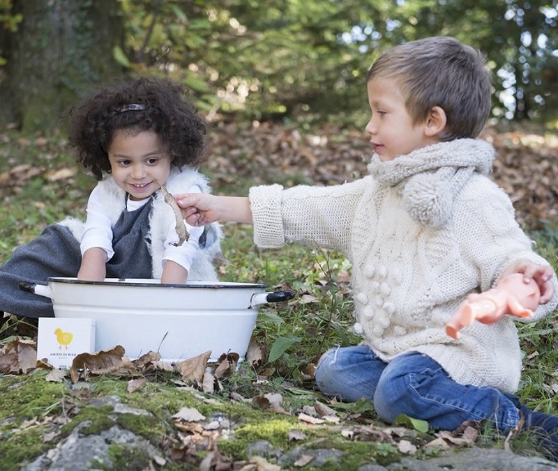 Linea MammaBaby Skrobia Ryżowa Baby Clementino 5x30g