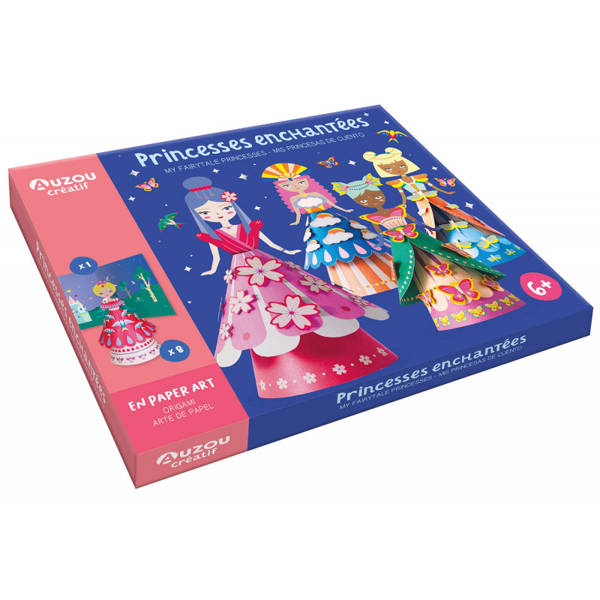 Auzou Zestaw Stwórz Swoją Księżniczkę DIY 6+