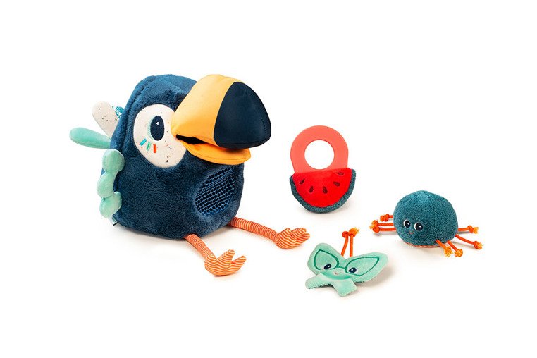 Lilliputiens Tukan Pablo Przytulanka Aktywizująca 0+