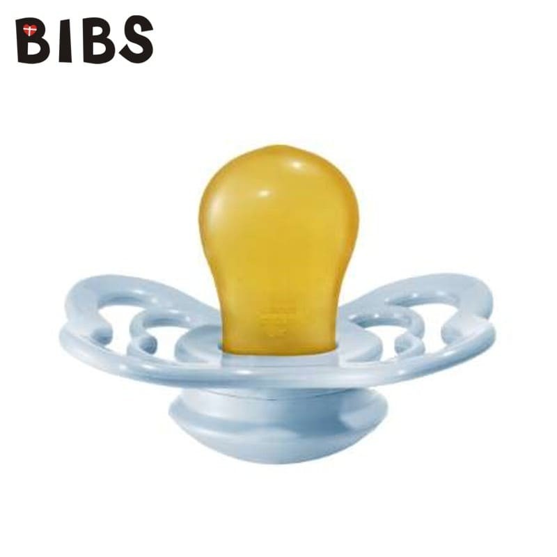 Bibs Supreme Baby Blue Smoczek Kauczukowy M 0+ | Fabryka Wafelków