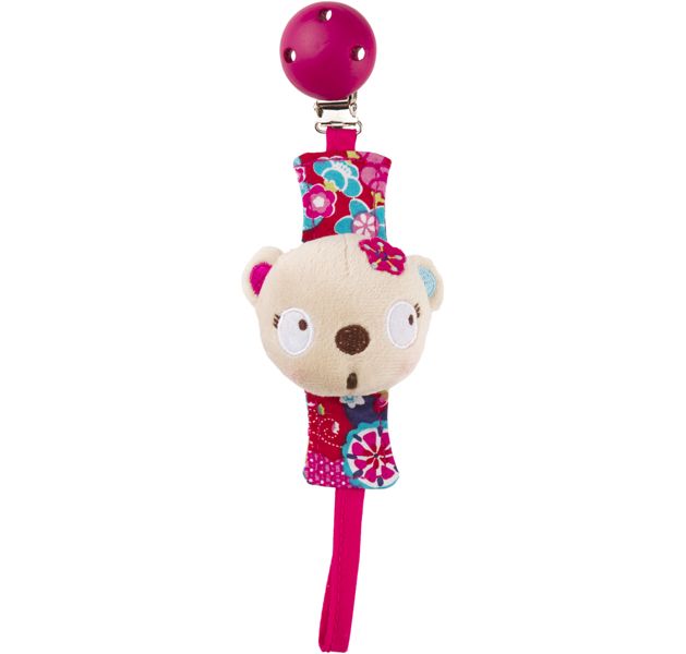 Tuc Tuc Klips do smoczka Kimono Pink 0+