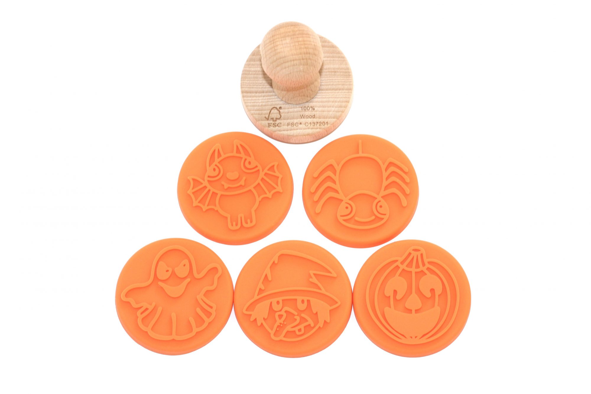 Ailefo Stemple Halloween 5 szt. Bawełniana torba 3+