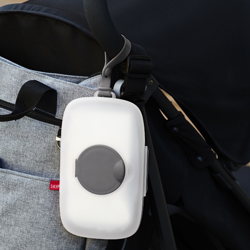 Skip Hop Pojemnik na Mokre Chusteczki Swipes Grey 0+