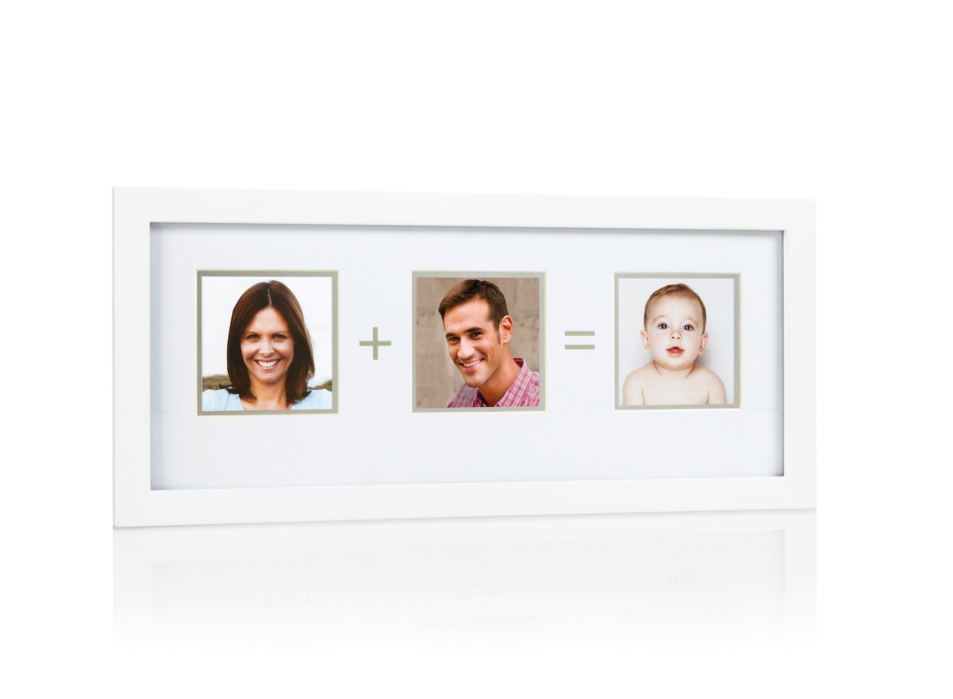 Ramka na zdjęcia Mama Tata Ja - Pamiątka Rodzinna 0+