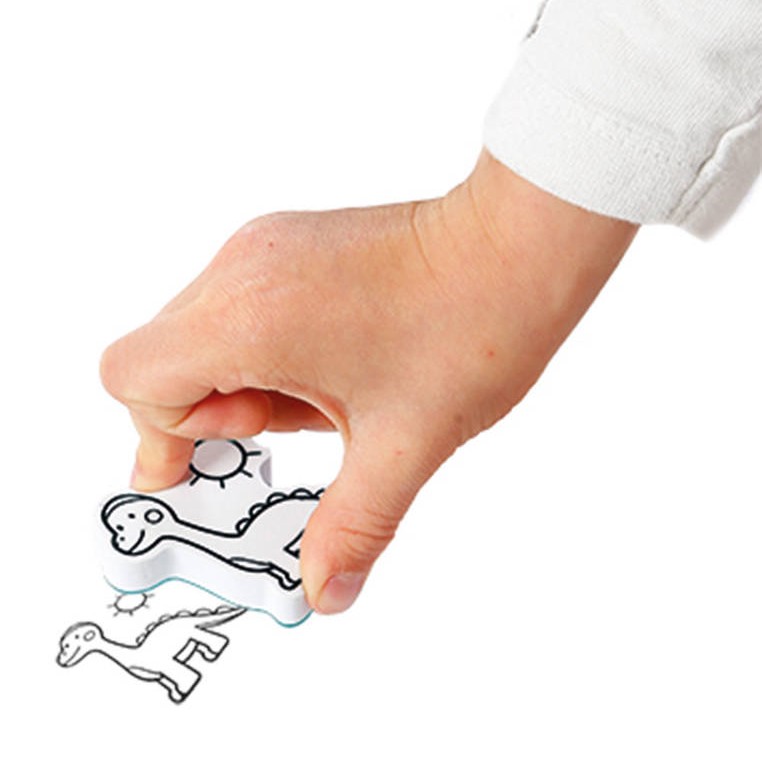 Janod Zestaw Kreatywny Stempelki Dinozaury 18m+