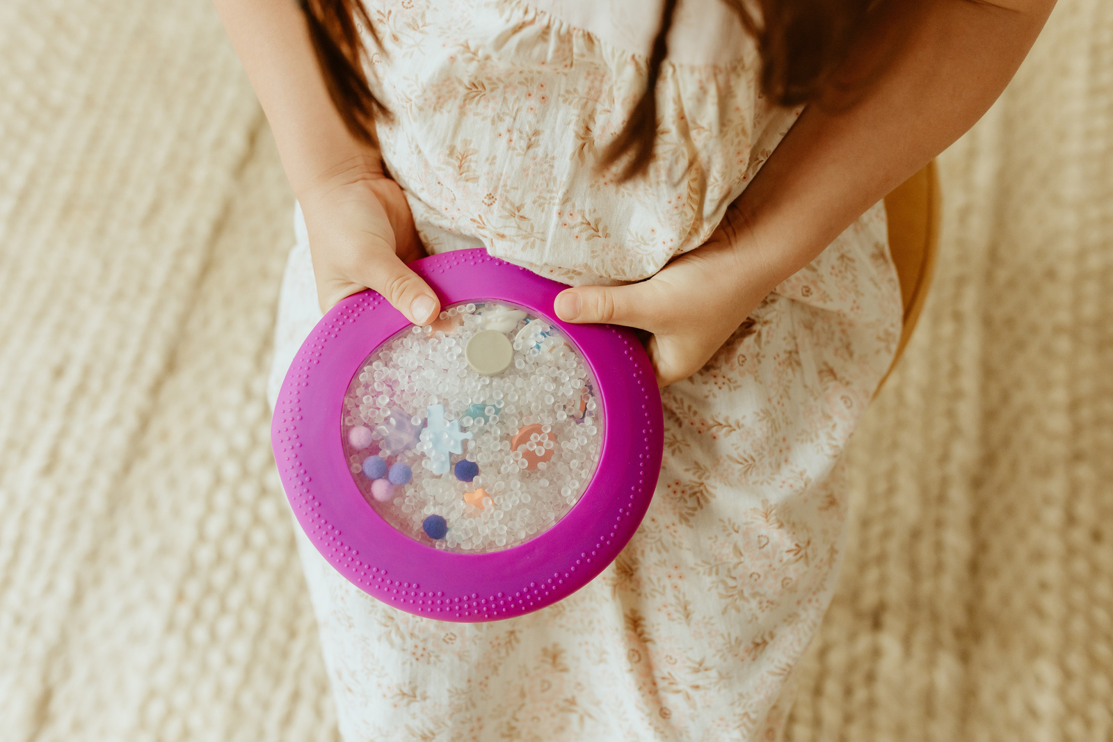 Jellystone Dysk Sensoryczny Peekaboo Galaktyka 18m+