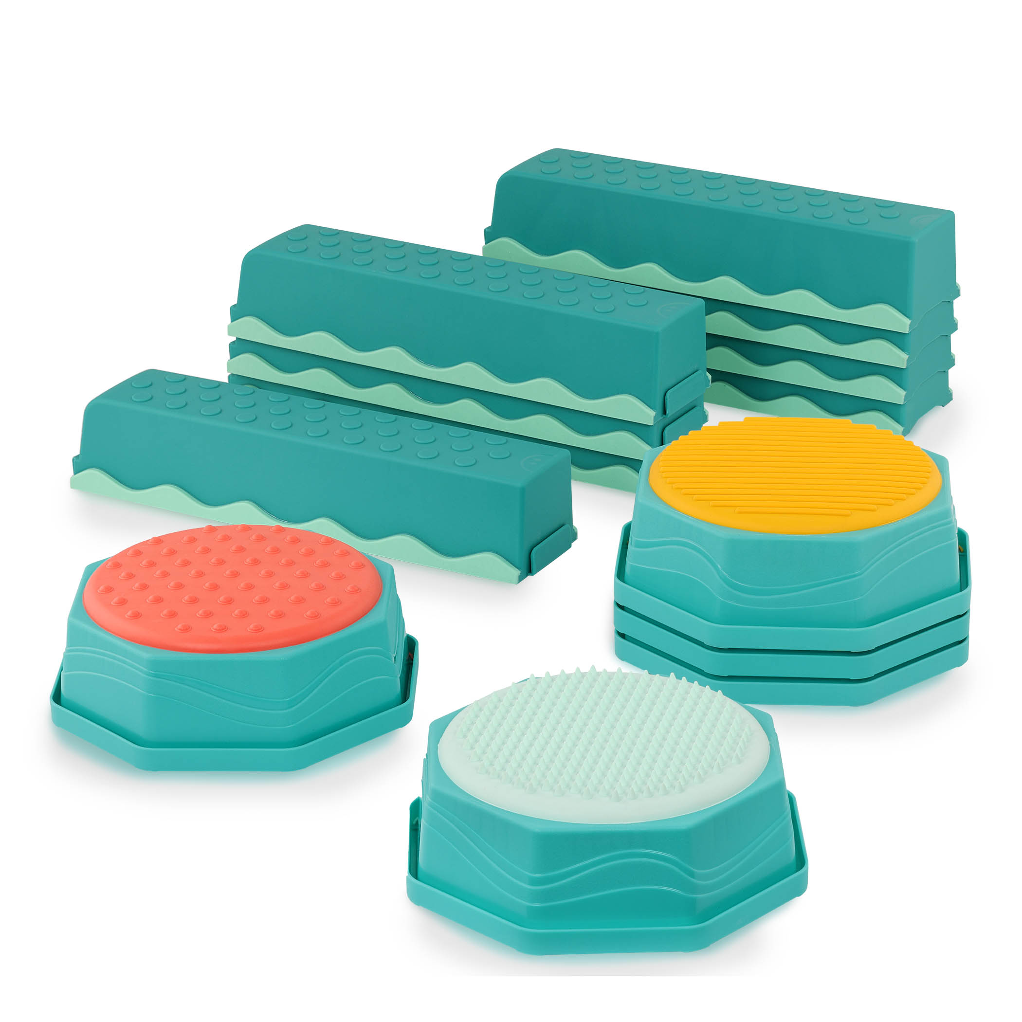 Balance & Build Set – Kombinacyjna Ścieżka Sensoryczna dla dzieci B.Toys