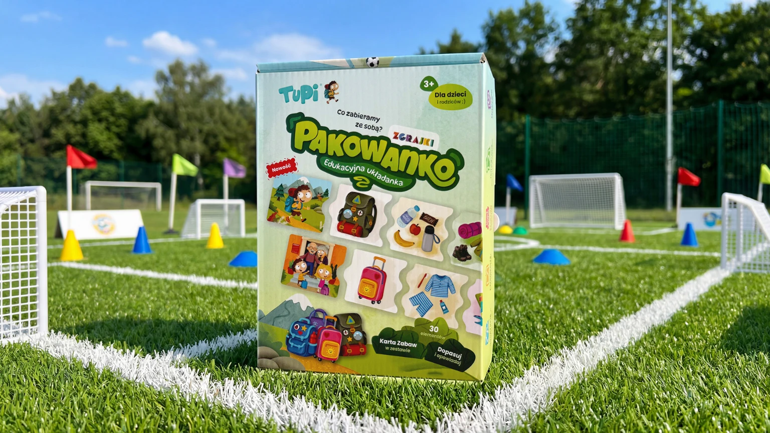 Kraina Relacji Zgrajki Pakowanko Drewniana Układanka 3+