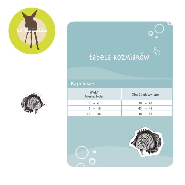 Lassig Kapelusz i Majteczki do Pływania Submarine UV 50+ 12mc