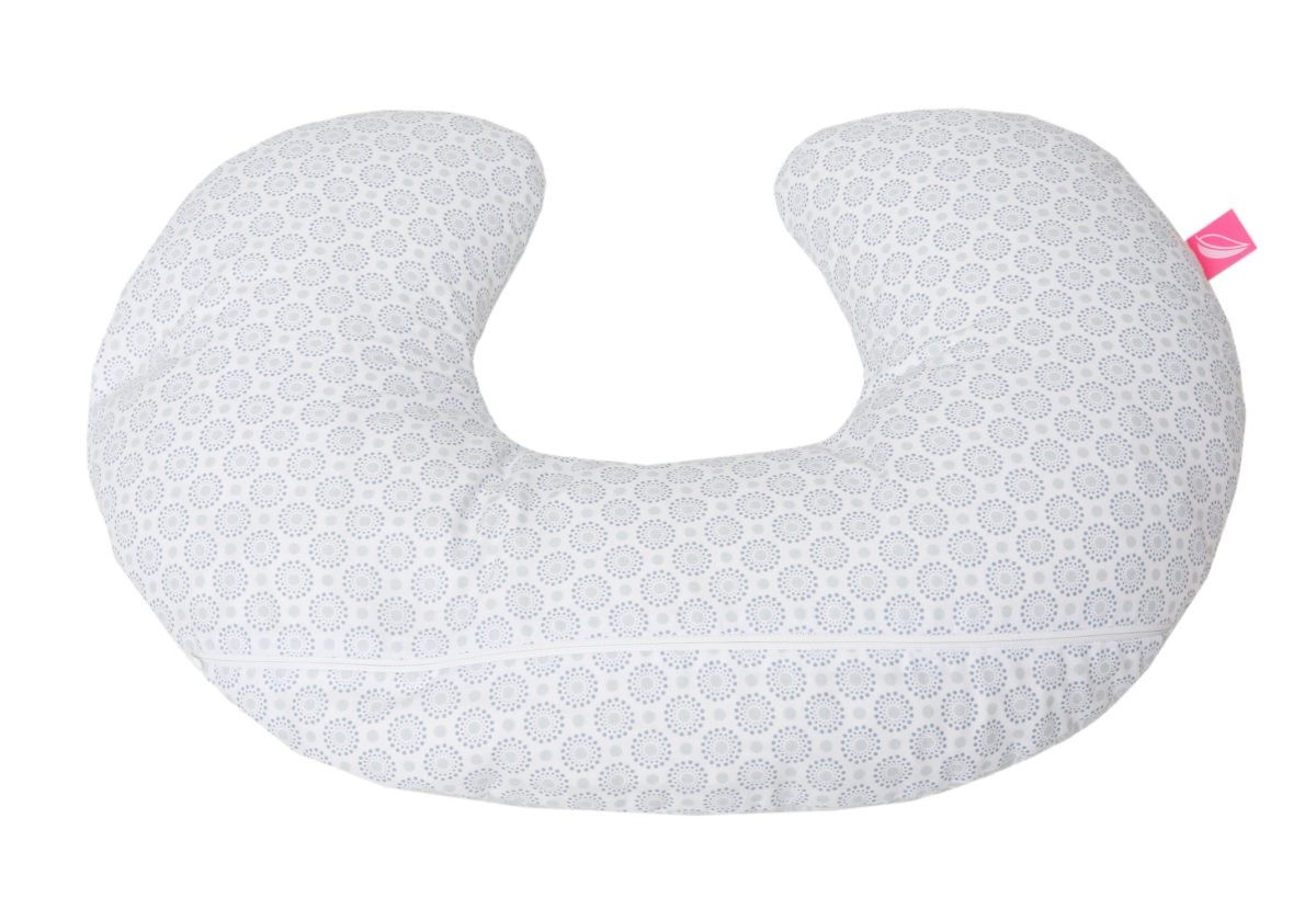 Motherhood Poduszka Fasolka orkiszowa Niebieskie rybki