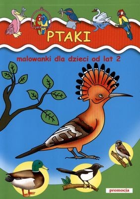 Ptaki - malowanki dla dzieci od 2 lat | Promocja