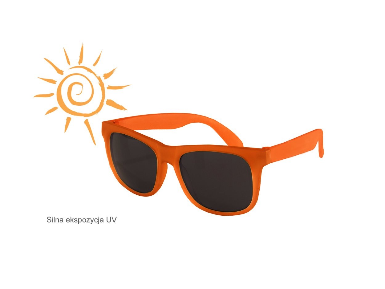 Real Kids Okulary Przeciwsłoneczne Switch Yellow-Orange 2-4 lat