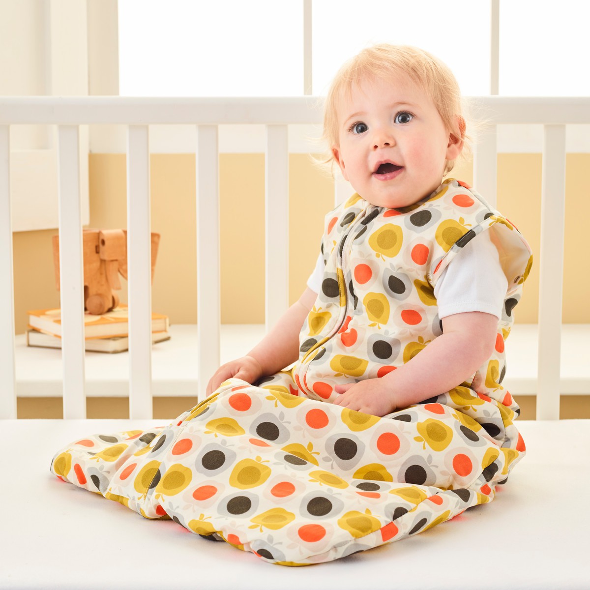 Gro Company Śpiworek Orla Kiely Apple Travel 2.5 tog 6-18 m