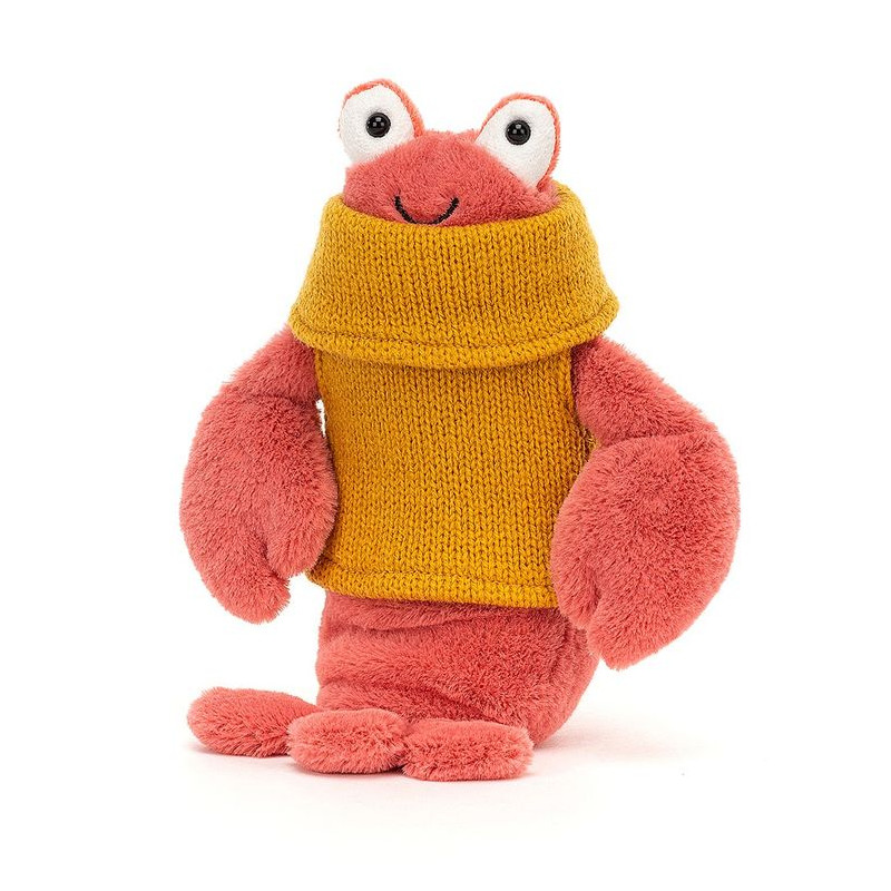 Jellycat Homar w sweterku 21cm - Pluszowa maskotka 0+