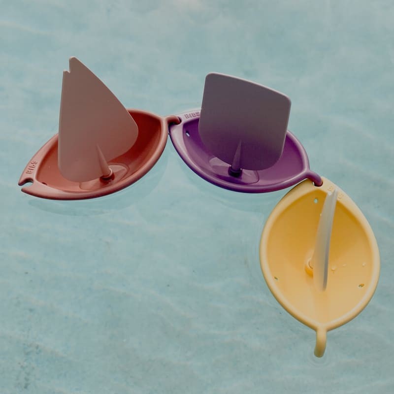 BIBS Łódeczki do kąpieli 3 szt. Pink Mix 12m+