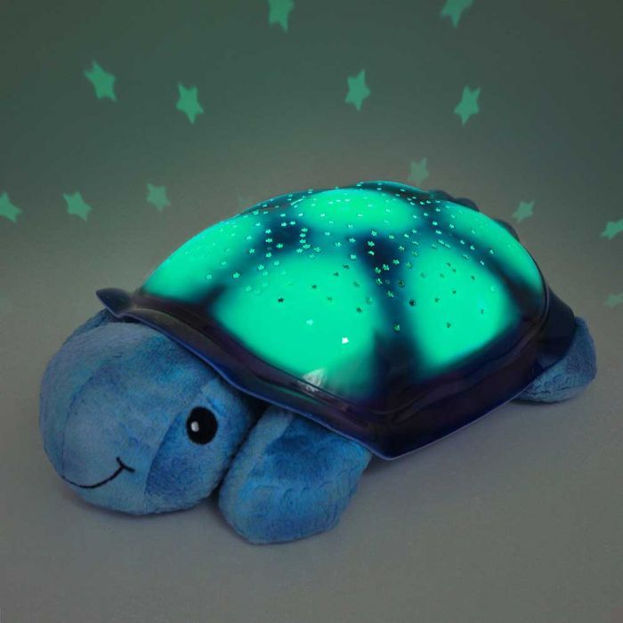 Cloud B Żółw Twilight Turtle™ Niebieski Lampka Gwiazdy 0+