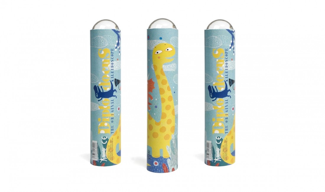 Londji Kaleidoskop Diplodocus 19cm - Zabawka Optyczna 3+