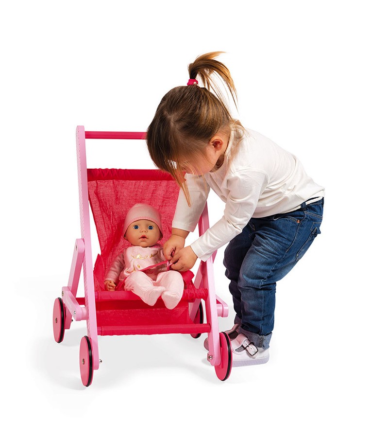 Janod, Wózek spacerówka dla lalek Mademoiselle