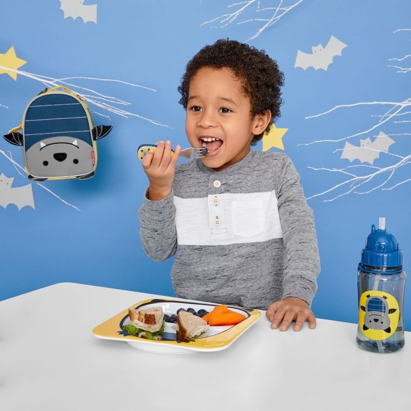 Skip Hop Sztućce Zoo Nietoperz 12m+