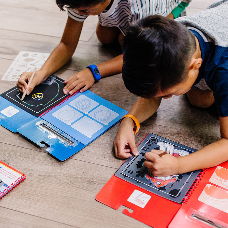 Psi Patrol Scratch Art Pad wydrapywanka Melissa & Doug