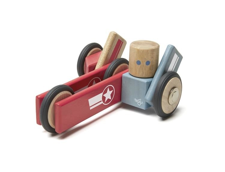 Tegu, Drewniane klocki magnetyczne STUNT TEAM Daredevil