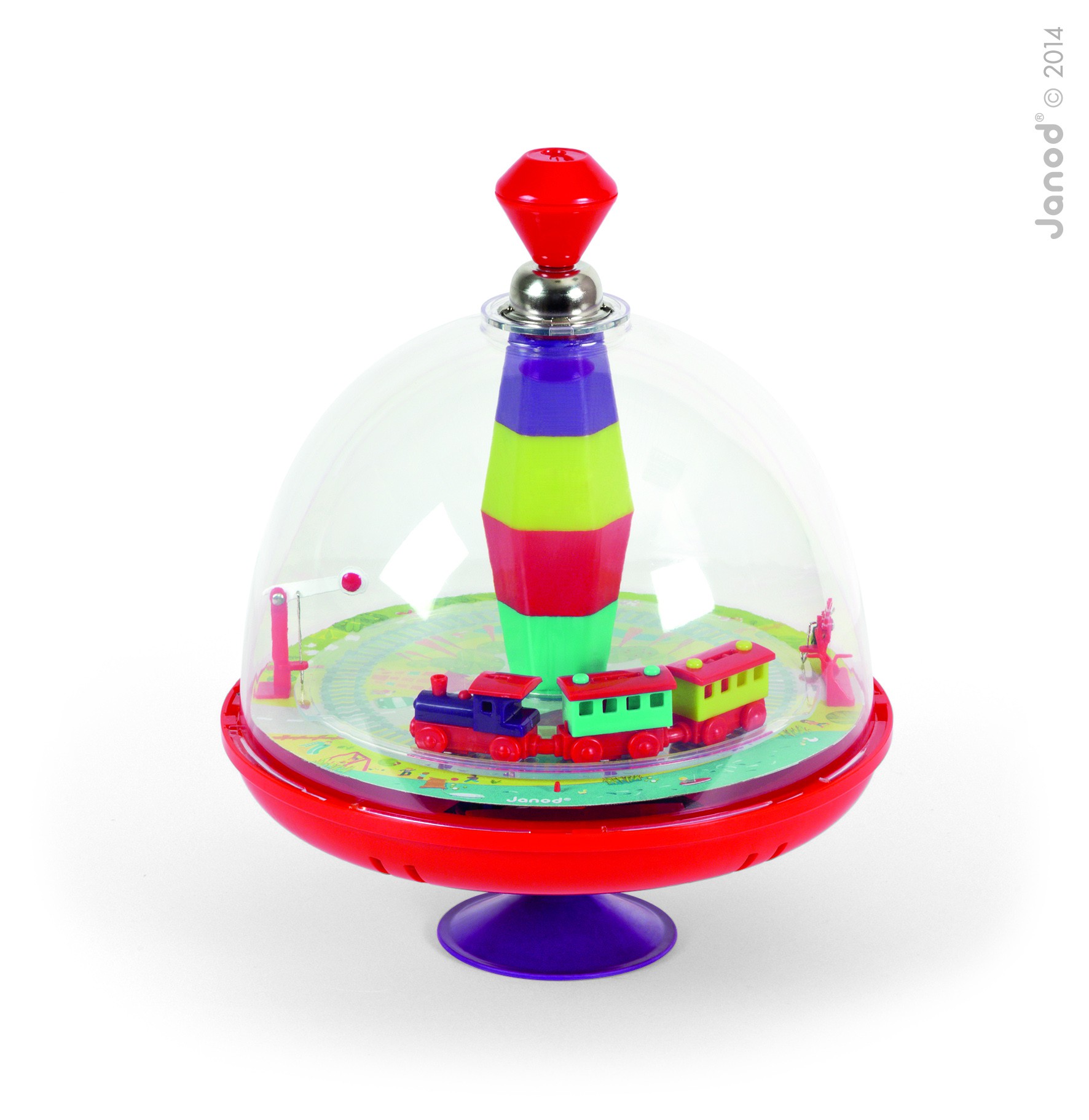 Janod, muzyczny bączek z pociągiem