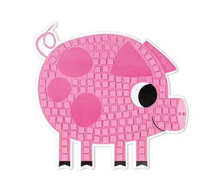 Janod Zestaw Artystyczny Mozaika Dzień na Farmie 4+